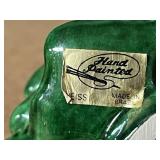 Holiday Collectibles Lot: Santa Figurines, Avon Ceramic Tree, Cheerful Reflections Box, Red Glassware