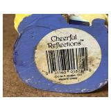 Holiday Collectibles Lot: Santa Figurines, Avon Ceramic Tree, Cheerful Reflections Box, Red Glassware