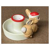 Vintage Christmas Ceramic Collection with Santa and Napco Caroler Planter, 1950s-1960s