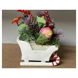 Vintage Christmas Ceramic Collection with Santa and Napco Caroler Planter, 1950s-1960s