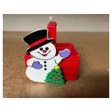 Vintage Christmas Ceramic Collection with Santa and Napco Caroler Planter, 1950s-1960s