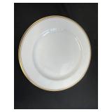Vintage Royal Doulton and Schumann Weiden China Plates with Glass Fish Platters and Bowls