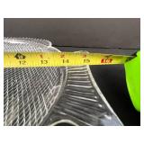 Vintage Royal Doulton and Schumann Weiden China Plates with Glass Fish Platters and Bowls