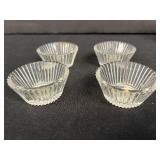 Collection of Vintage Pressed Glass Kitchenware and Tableware Pieces