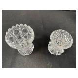 Collection of Vintage Pressed Glass Kitchenware and Tableware Pieces