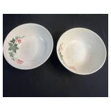 Vintage Mixed American Pottery Dishware Collection Buffalo, Homer Laughlin, Canwood, Cups and Plates