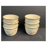 Vintage Mixed American Pottery Dishware Collection Buffalo, Homer Laughlin, Canwood, Cups and Plates