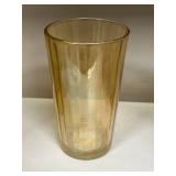 Collection of 6 Vintage Glass Tumblers in Assorted Colors and Designs