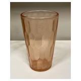 Collection of 6 Vintage Glass Tumblers in Assorted Colors and Designs