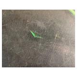 Collection of Vintage Green Uranium Depression Glass Tableware