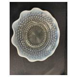 Vintage Anchor Hocking Fire King White Milk Glass Mugs, Bowl, and Hobnail Dishes Set