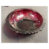 Set of 5 Avon Charisma Ruby Red Glassware Pieces