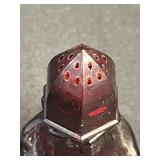 Set of 5 Avon Charisma Ruby Red Glassware Pieces