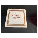 Avon 1876 Cape Cod Collection Ruby Red Glass Pitchers and Plates Set