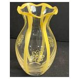 Vintage Glassware and Pottery Collection with Plates, Vases, and Glasses