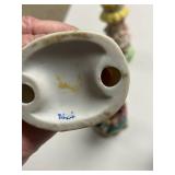 Set of Vintage Style Porcelain Figurines Children and Animals