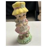 Set of Vintage Style Porcelain Figurines Children and Animals
