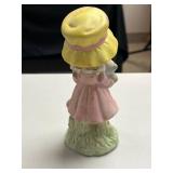 Set of Vintage Style Porcelain Figurines Children and Animals