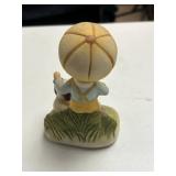 Set of Vintage Style Porcelain Figurines Children and Animals