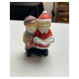 Holiday Figurine and Mug Collection with Joy Cup and Decorative Spoon