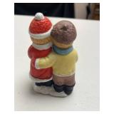 Holiday Figurine and Mug Collection with Joy Cup and Decorative Spoon