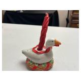 Holiday Figurine and Mug Collection with Joy Cup and Decorative Spoon