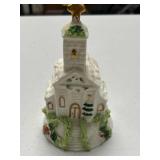 Set of Vintage Christmas Figurine Bells and Decor Assortment