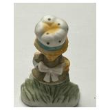 Set of Vintage Hand-Painted Ceramic Children Figurines