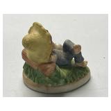 Set of Vintage Hand-Painted Ceramic Children Figurines