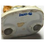 Set of Vintage Hand-Painted Ceramic Children Figurines