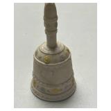 Collection of Vintage Porcelain Girl Figurine Bells by Jasco and Others