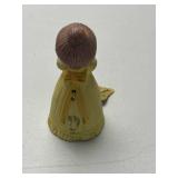 Collection of Vintage Porcelain Girl Figurine Bells by Jasco and Others