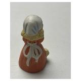 Collection of Vintage Porcelain Girl Figurine Bells by Jasco and Others