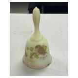 Set of 6 Decorative Collector Bells - Glass, Porcelain, and Metal