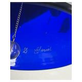 Set of 6 Decorative Collector Bells - Glass, Porcelain, and Metal