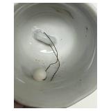 Set of 6 Decorative Collector Bells - Glass, Porcelain, and Metal