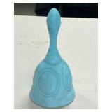 Set of 6 Decorative Collector Bells - Glass, Porcelain, and Metal