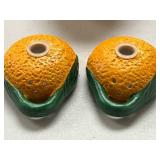 Collection of 5 Novelty and Vintage Salt and Pepper Shaker Sets Including Disney Mickey and Minnie