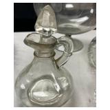 Assorted Pressed and Cut Glass Tableware Collection