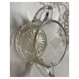 Assorted Pressed and Cut Glass Tableware Collection