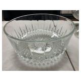 Assorted Pressed and Cut Glass Tableware Collection