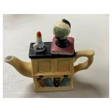 Collection of Miniature Teapot, Russ Berrie Baby Mug, and Porcelain Tea Set