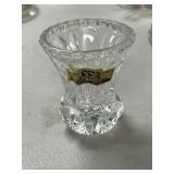 Collection of Assorted Vintage Pressed Glass Dishes and Bowls