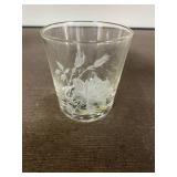 Vintage Floral Glassware and Porcelain Serving Collection