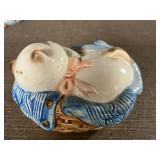 Collection of Vintage Cat and Mouse Figurines - Otagiri, Avon, Russ & More