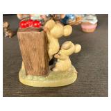 Collection of Vintage Cat and Mouse Figurines - Otagiri, Avon, Russ & More