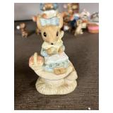 Collection of Vintage Cat and Mouse Figurines - Otagiri, Avon, Russ & More
