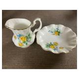 Collection of Vintage Teacups and Saucers - Royal Chelsea, Royal Dover, and More