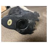 Collection of 4 Bird Figurines and Penguin Bank, Including Avon Bell