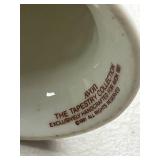 Collection of 4 Bird Figurines and Penguin Bank, Including Avon Bell